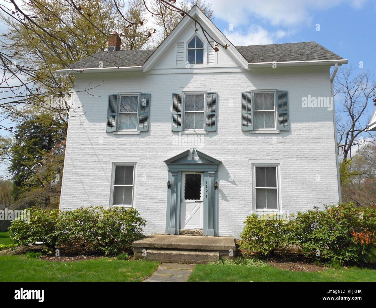 Avondale Chesco PA house 2 Stock Photo Alamy