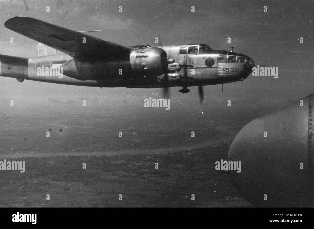 Vintage B-25 Mitchell "Axis Nightmare" flies Honoring Doolittle Raiders