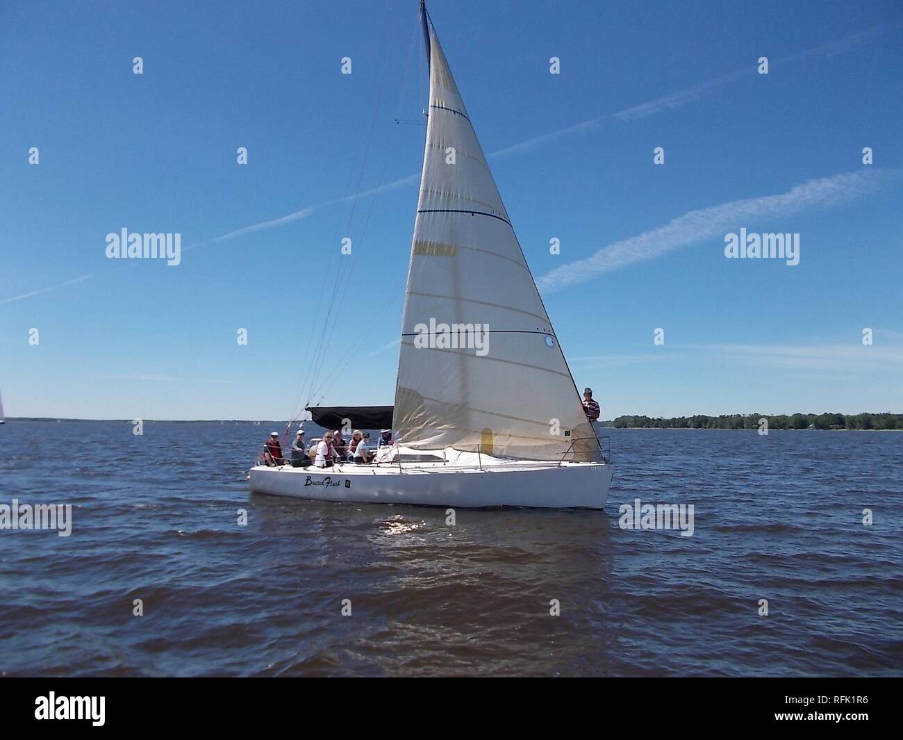 B32 Busted Flush 0621 Stock Photo Alamy