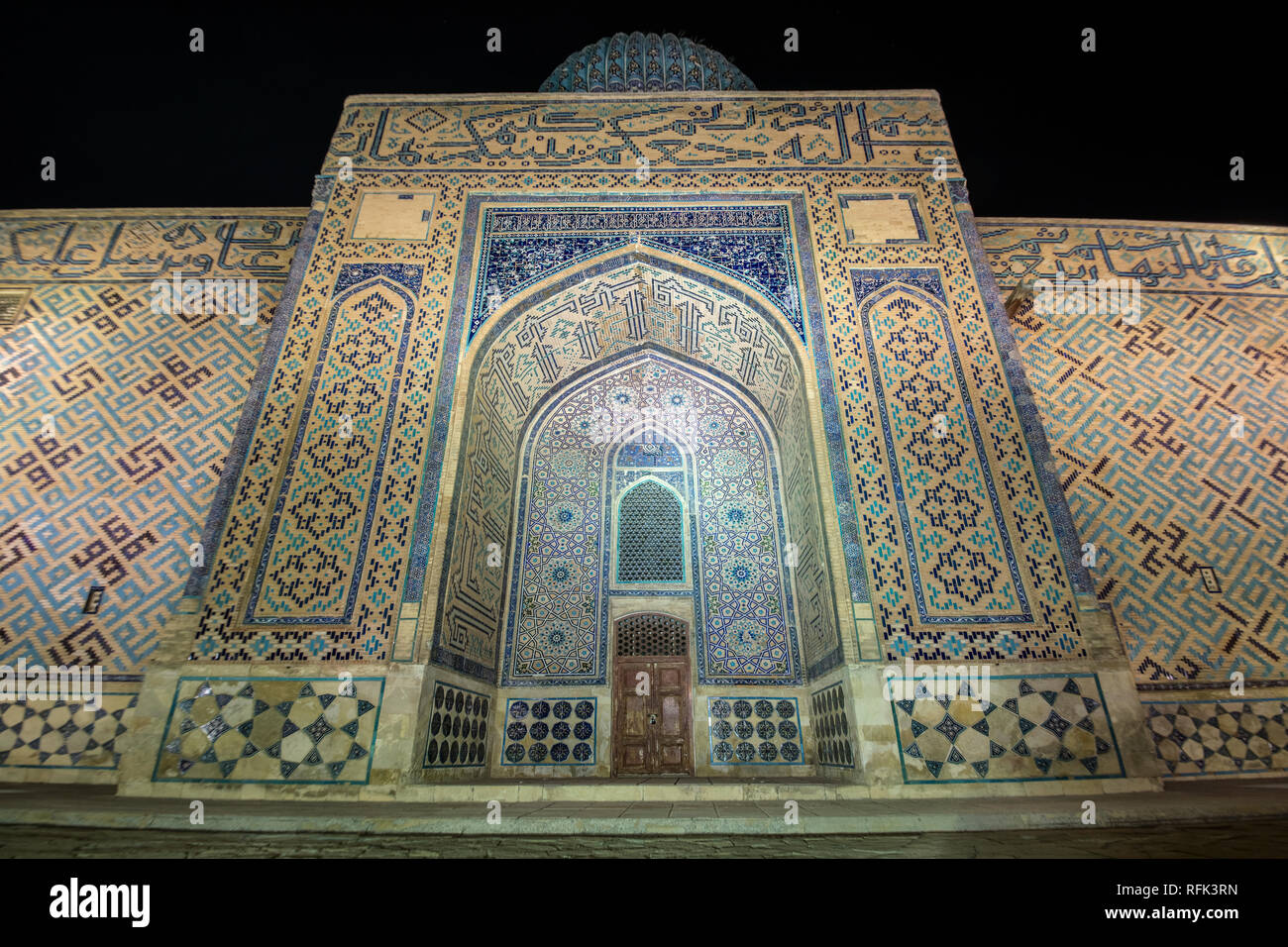 Mausoleum of Khoja Ahmed Yasawi,Turkestan, Kazakhstan Stock Photo