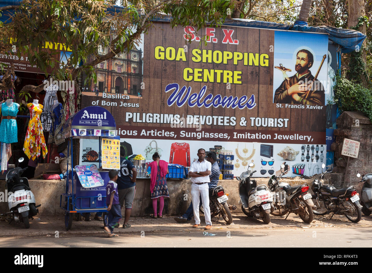 Old Goa, Panjim, India Stock Photo
