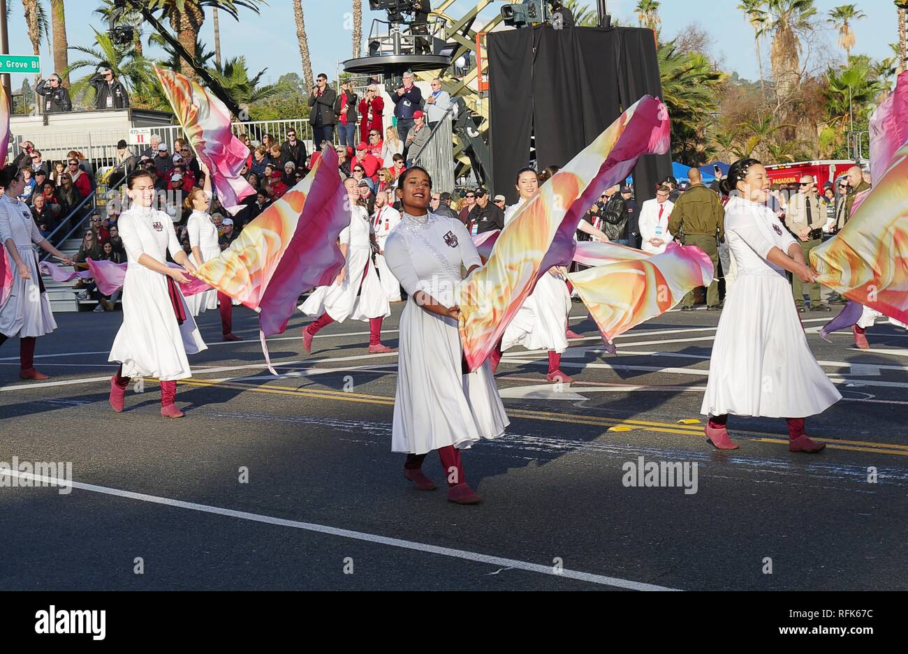 PASADENA, CALIFORNIA—JANUARY 1, 2018The University of Massachusetts