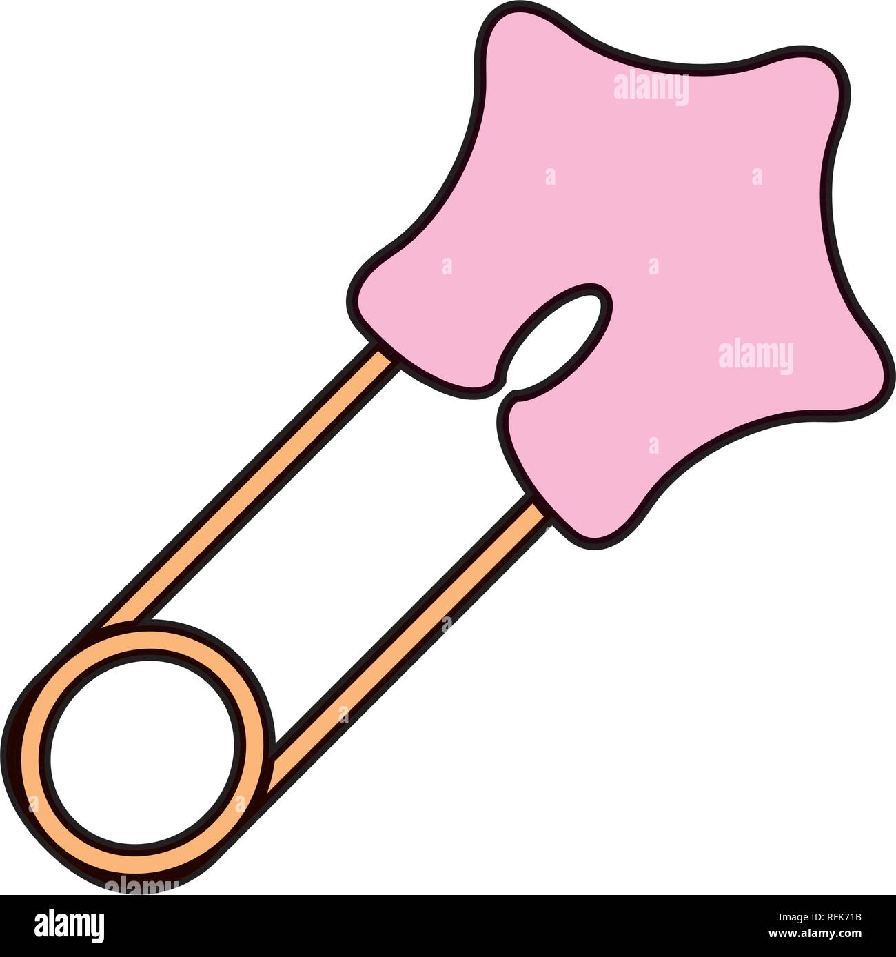 https://c8.alamy.com/comp/RFK71B/baby-clothes-pin-isolated-icon-RFK71B.jpg