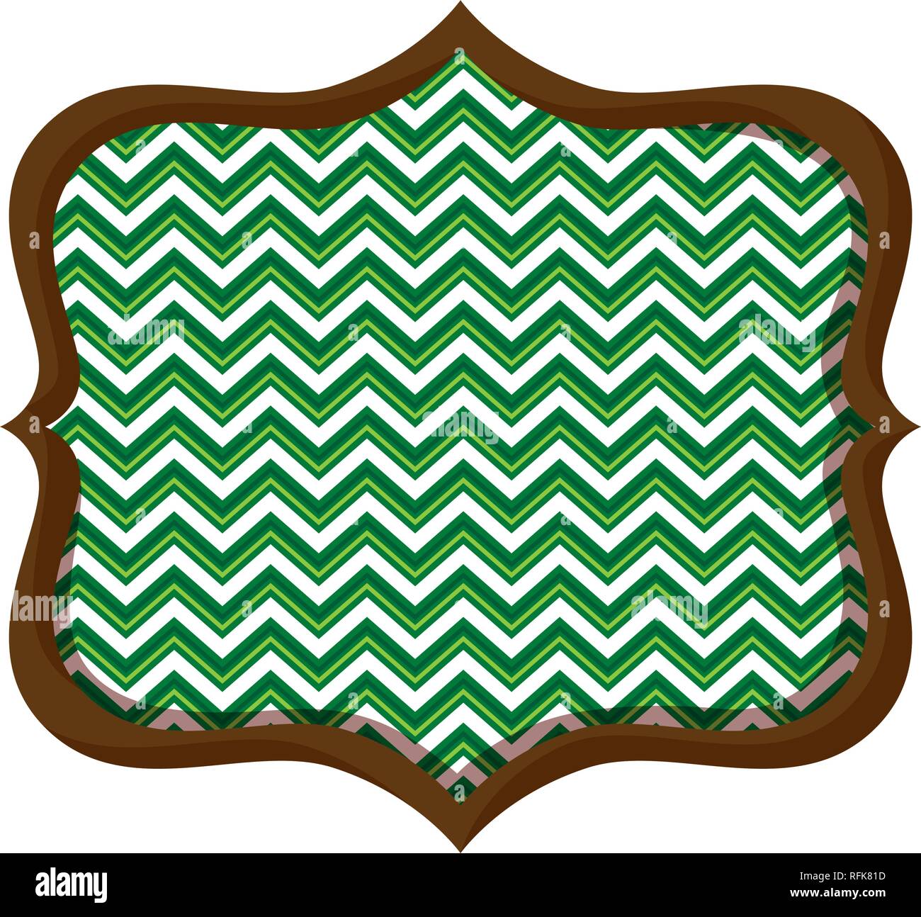 antique wooden label icon Stock Vector Image & Art - Alamy