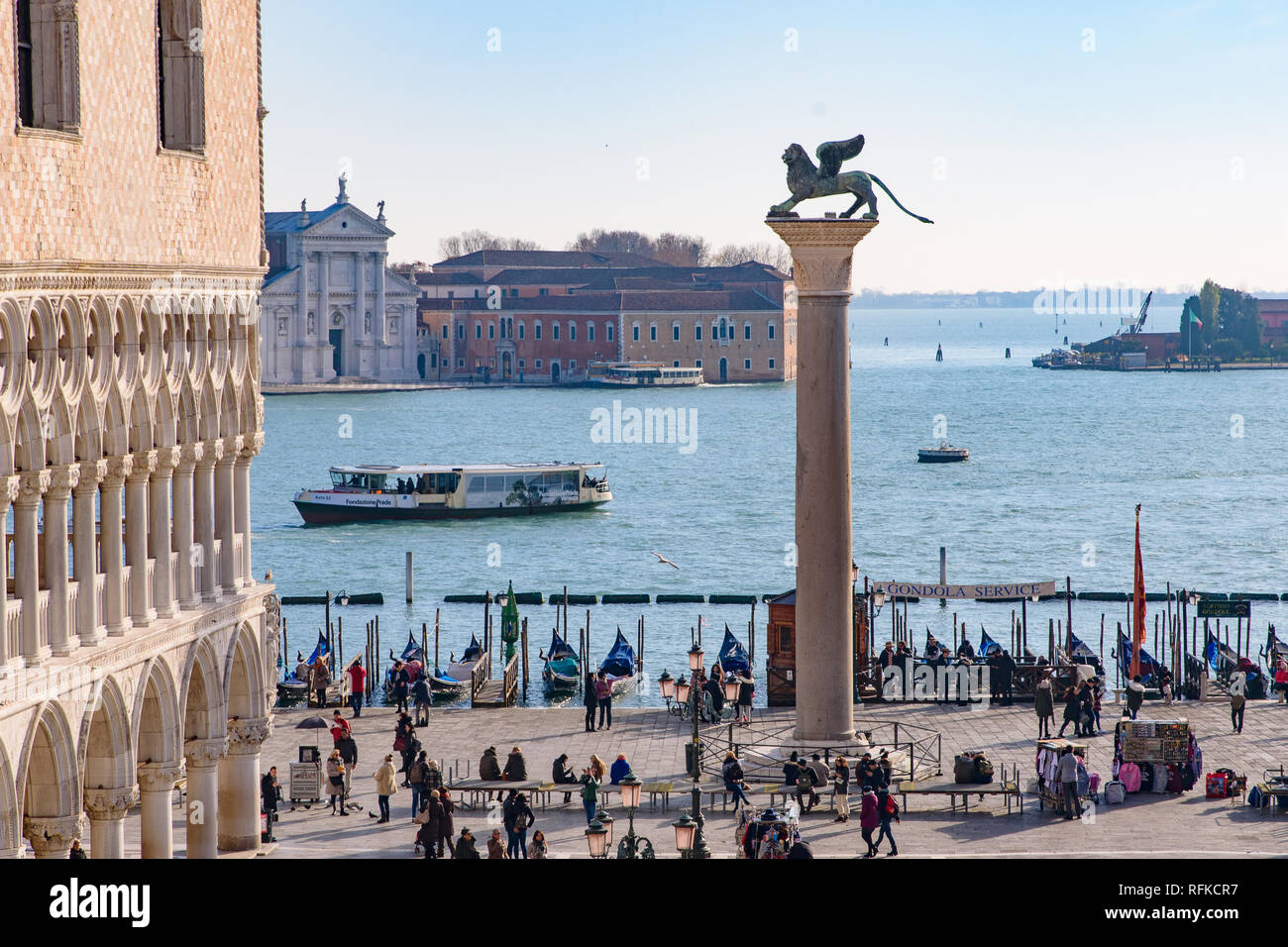 St Mark's Square (Piazza San Marco), Venice, Italy Stock Photo