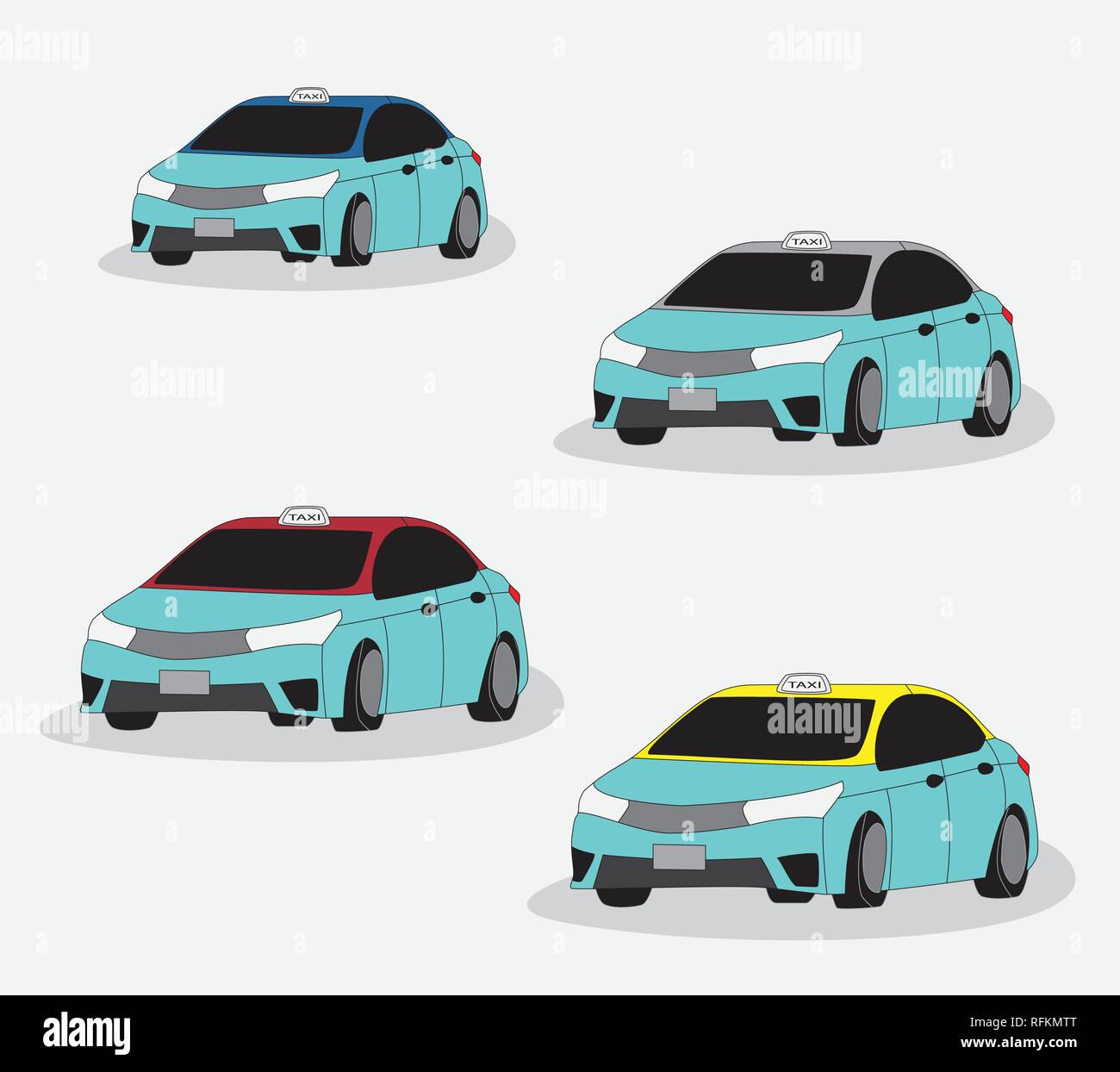 Doha taxi car. State of Qatar Stock Vector Image & Art Alamy