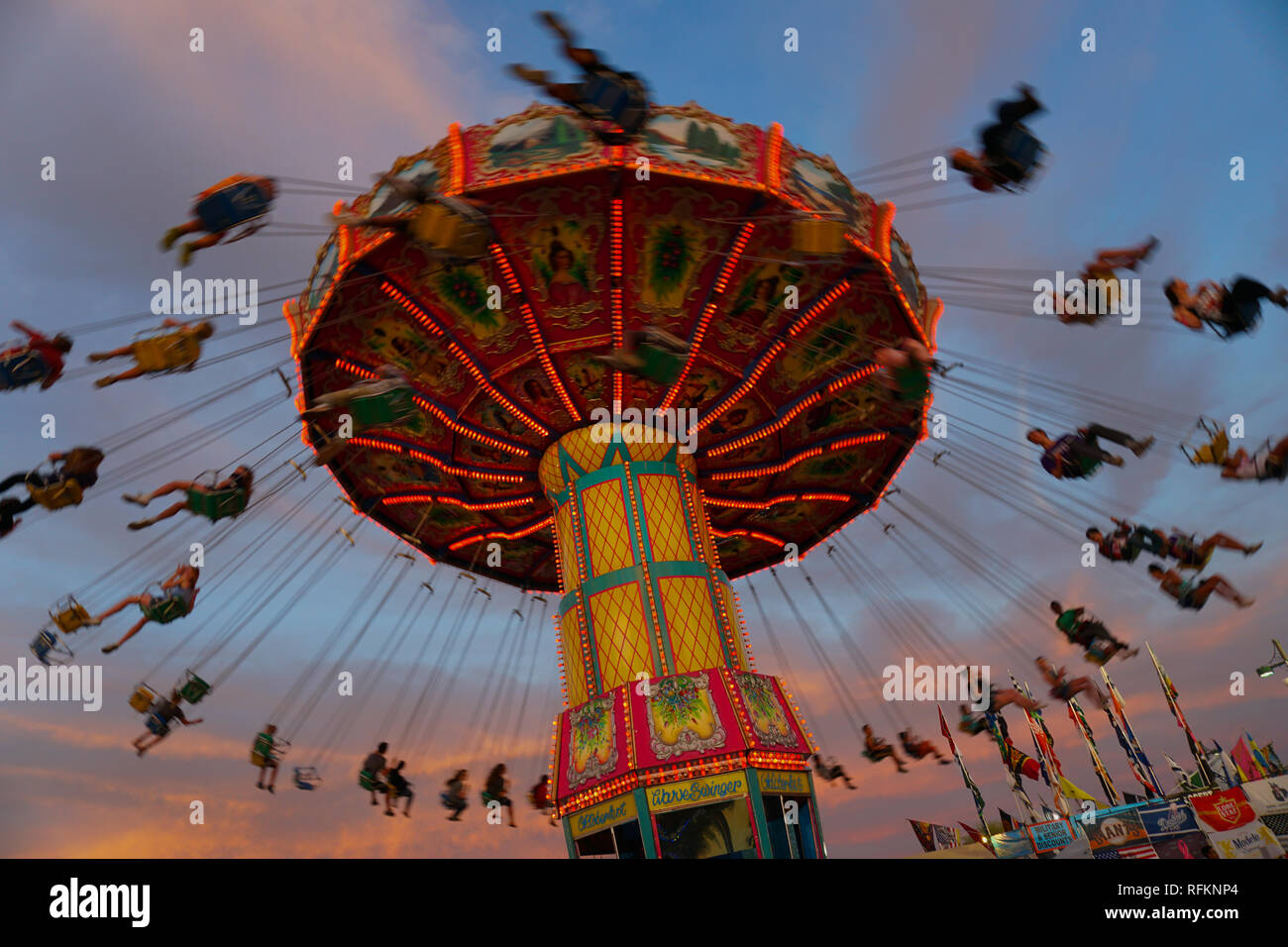 Giant Swing Ride High Resolution Stock Photography and Images - Alamy