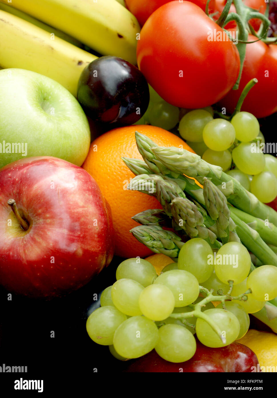 Various fruit and vegetables Stock Photo Alamy