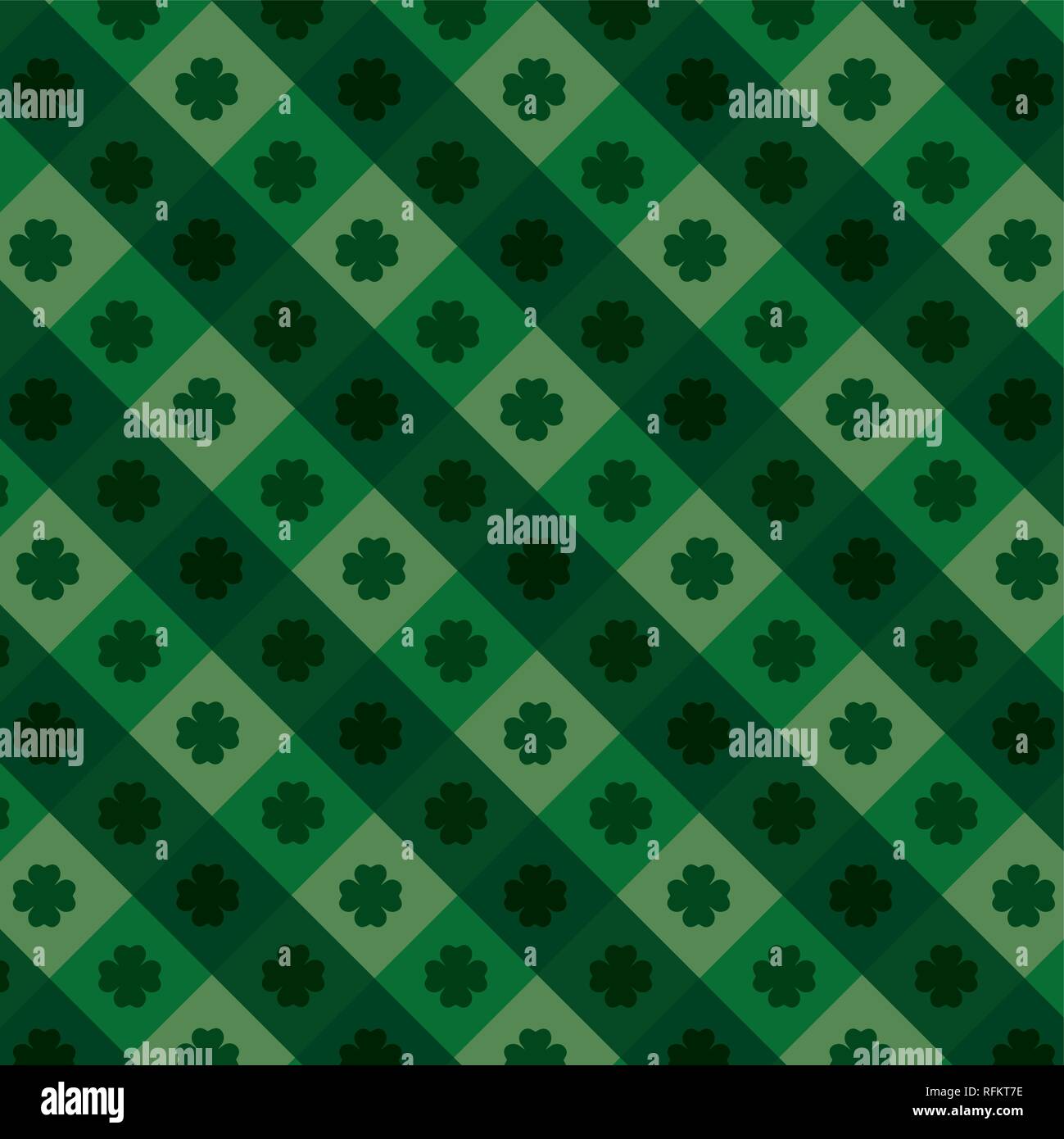 clovers plants with texture figures background Stock Vector Image & Art ...