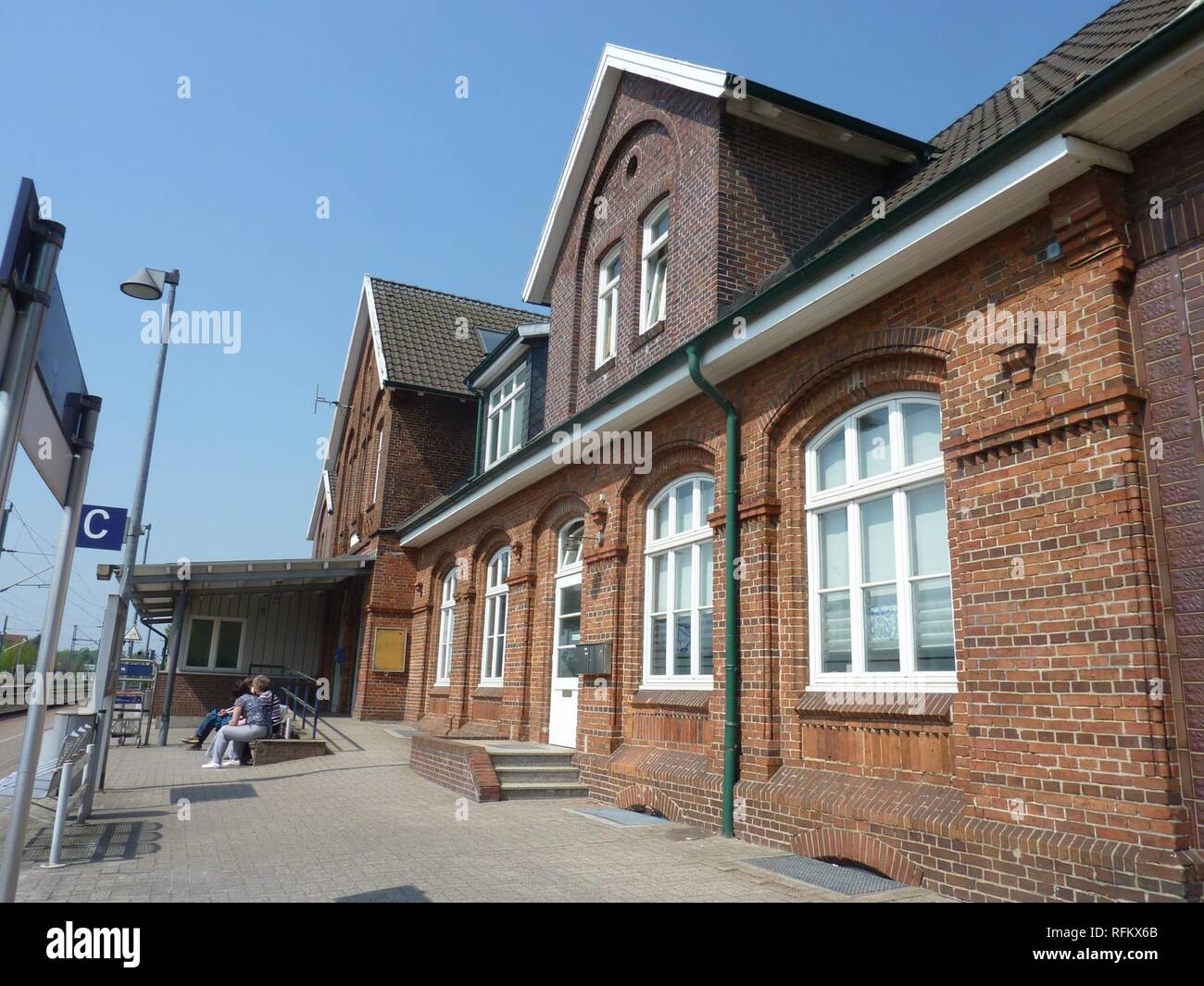 Bad Zwischenahn Bahnhof Stock Photo Alamy