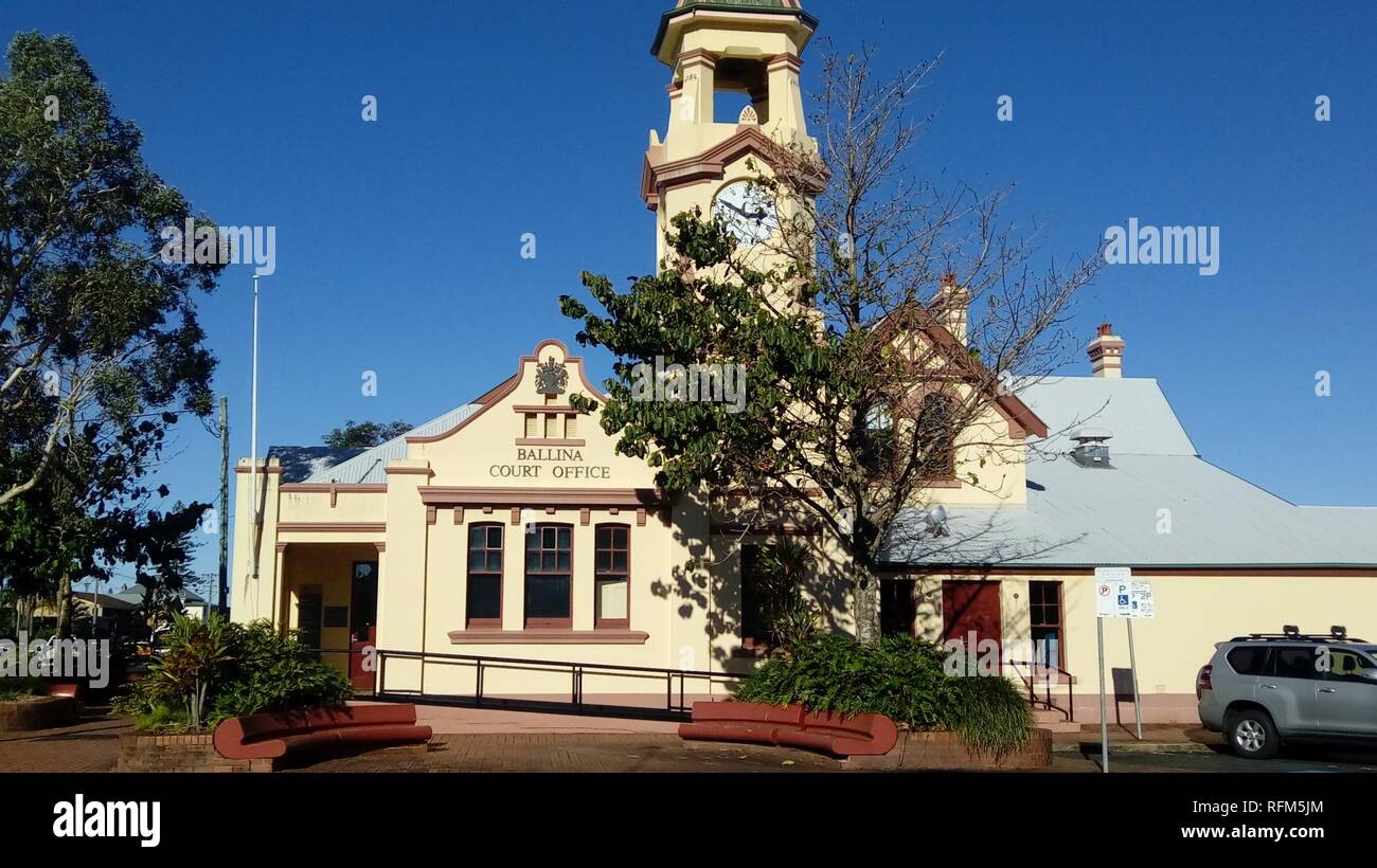 Ballina Court Offices, Ballina NSW Stock Photo Alamy