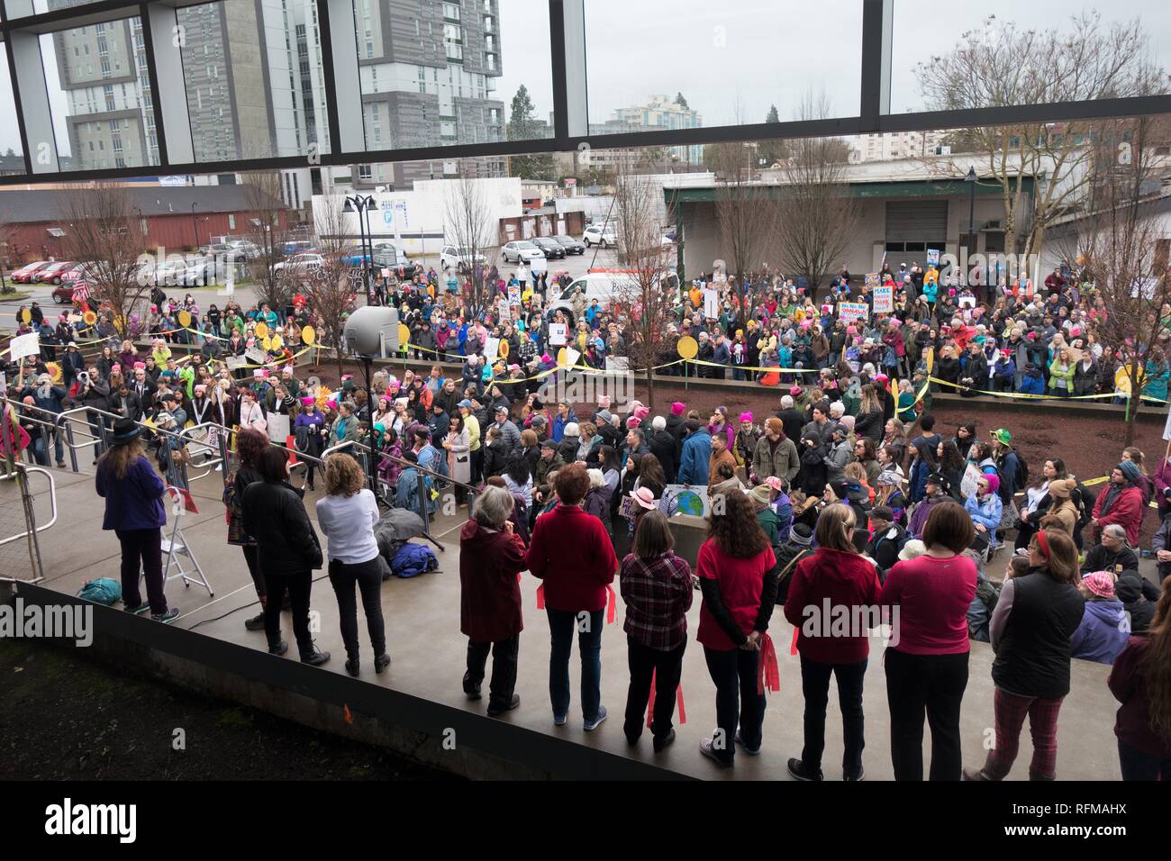 Womens march rally hires stock photography and images Alamy