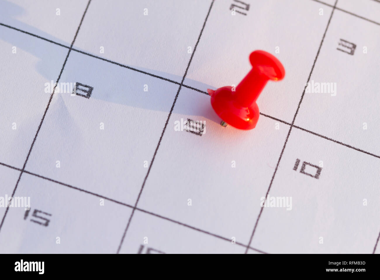 Date marking, important day Stock Photo Alamy