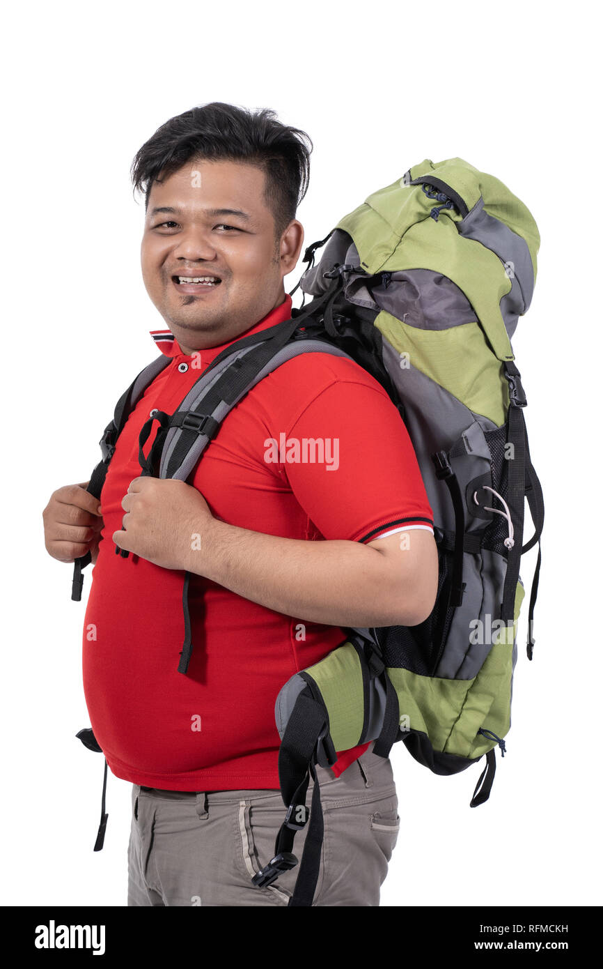 Portrait asian male hiker hi-res stock photography and images - Alamy