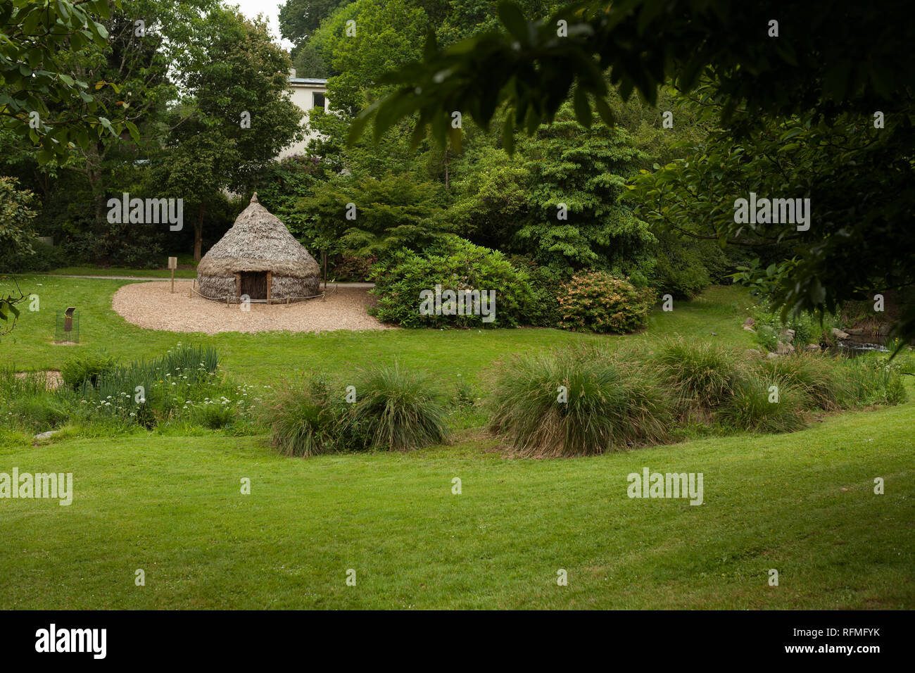 Photo Of A Yurt On The Botanical Garden Le Vallon Du Stang - 