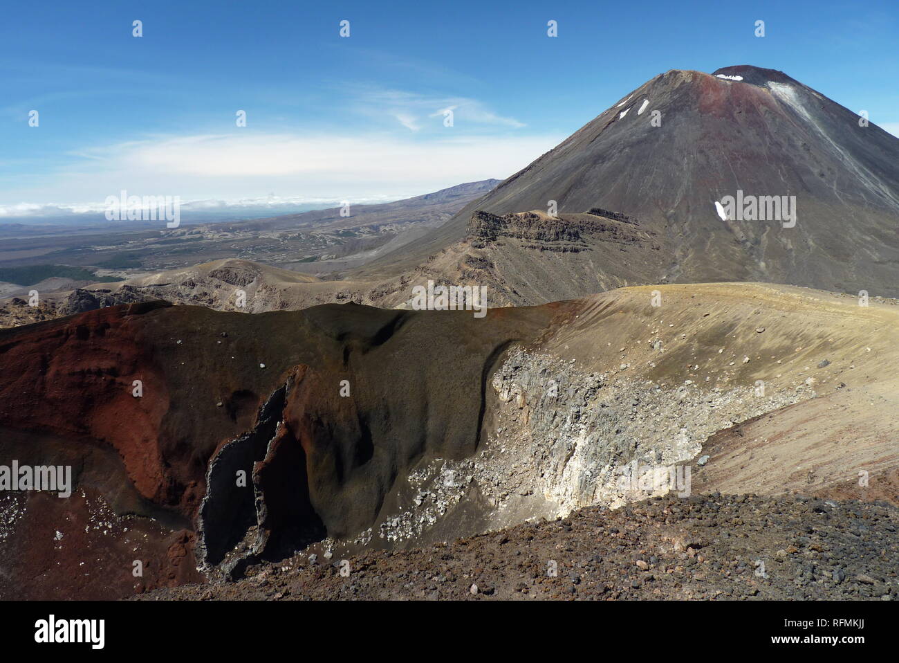 Tongariro National Park Stock Photo