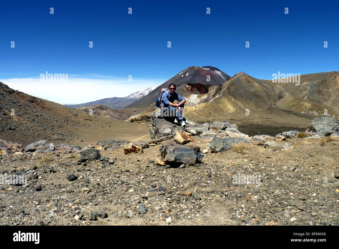 Tongariro National Park Stock Photo