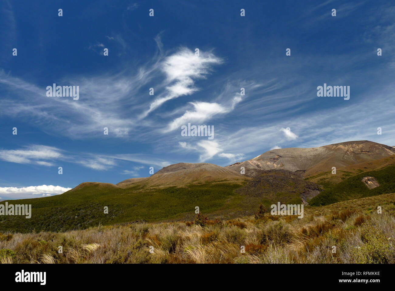 Tongariro National Park Stock Photo