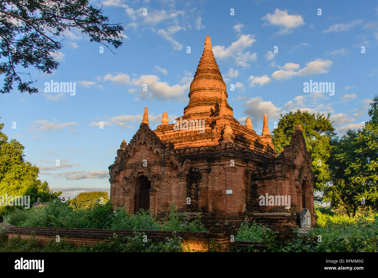 Bagan - ancient capital of Myanmar Stock Photo