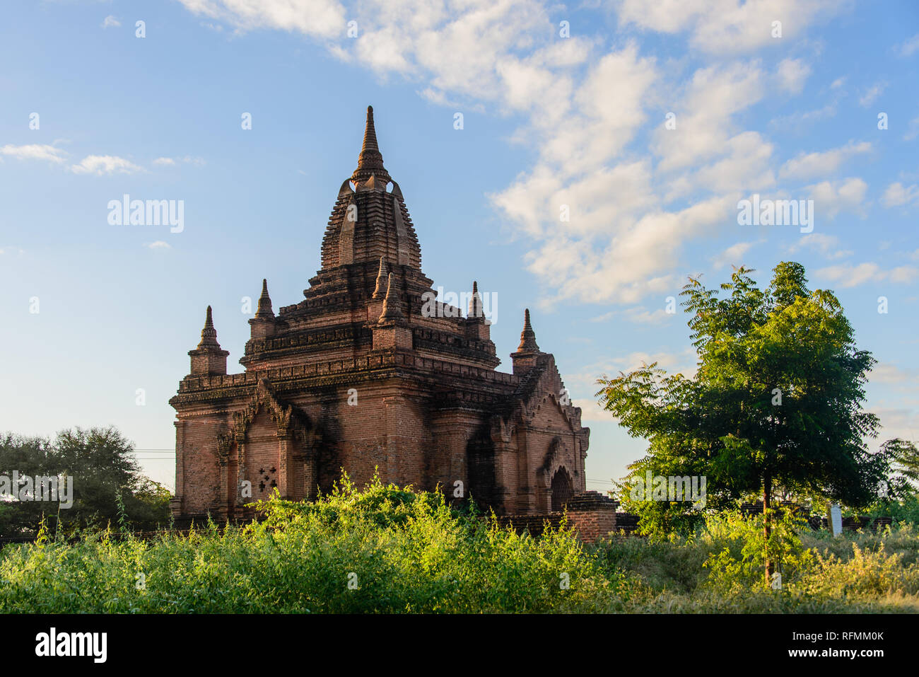 Bagan - ancient capital of Myanmar Stock Photo