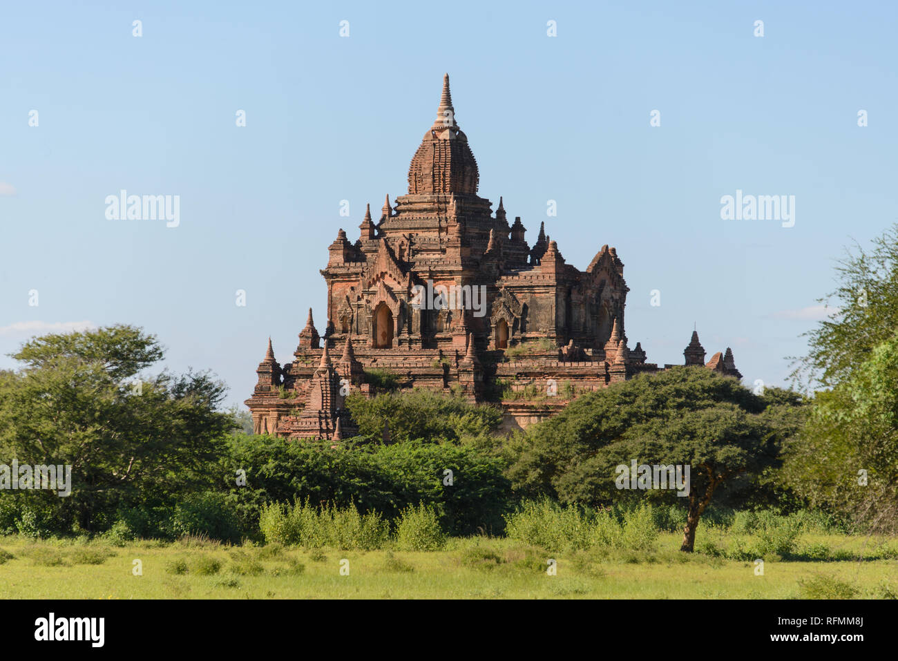 Bagan - ancient capital of Myanmar Stock Photo