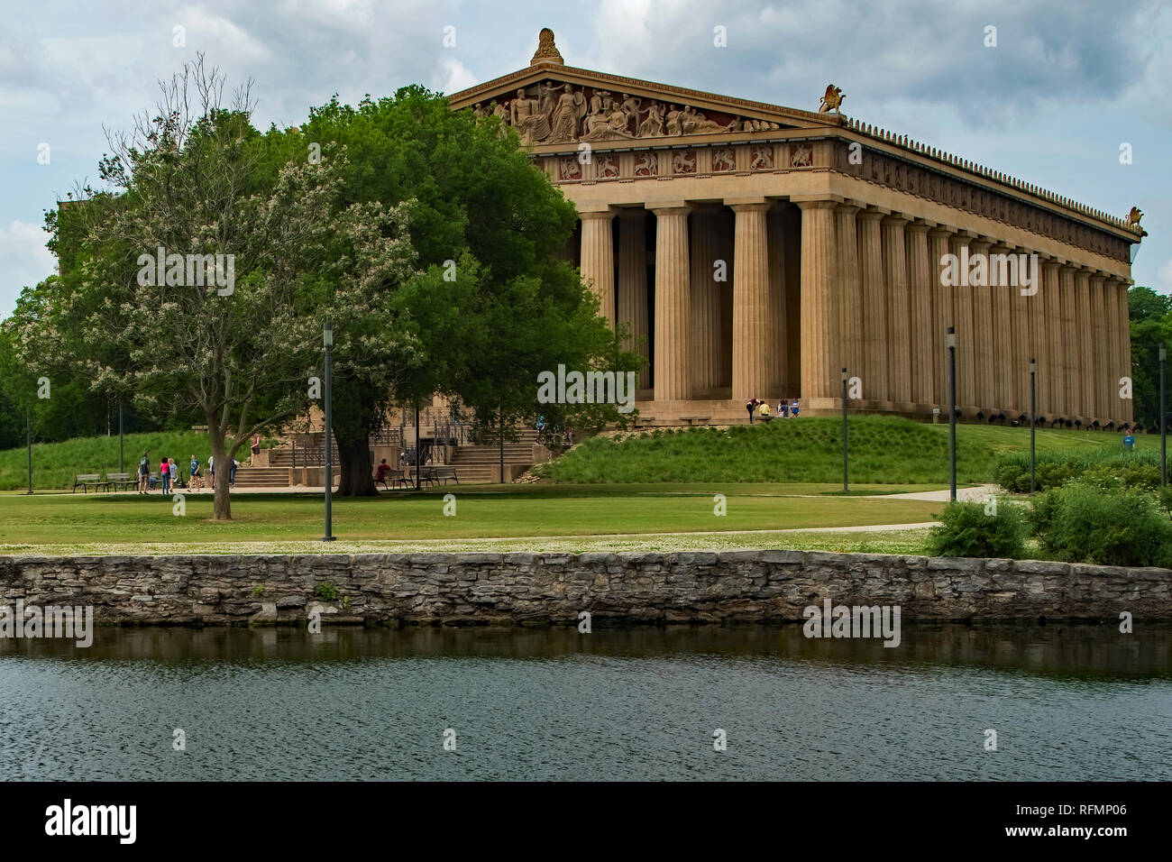 The Parthenon Replica Nashville Stock Photo