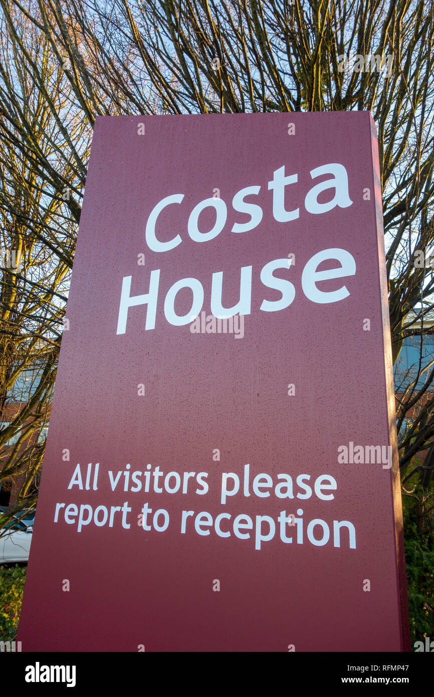 Costa House, head office for Costa Coffee, Dunstable, UK Stock Photo