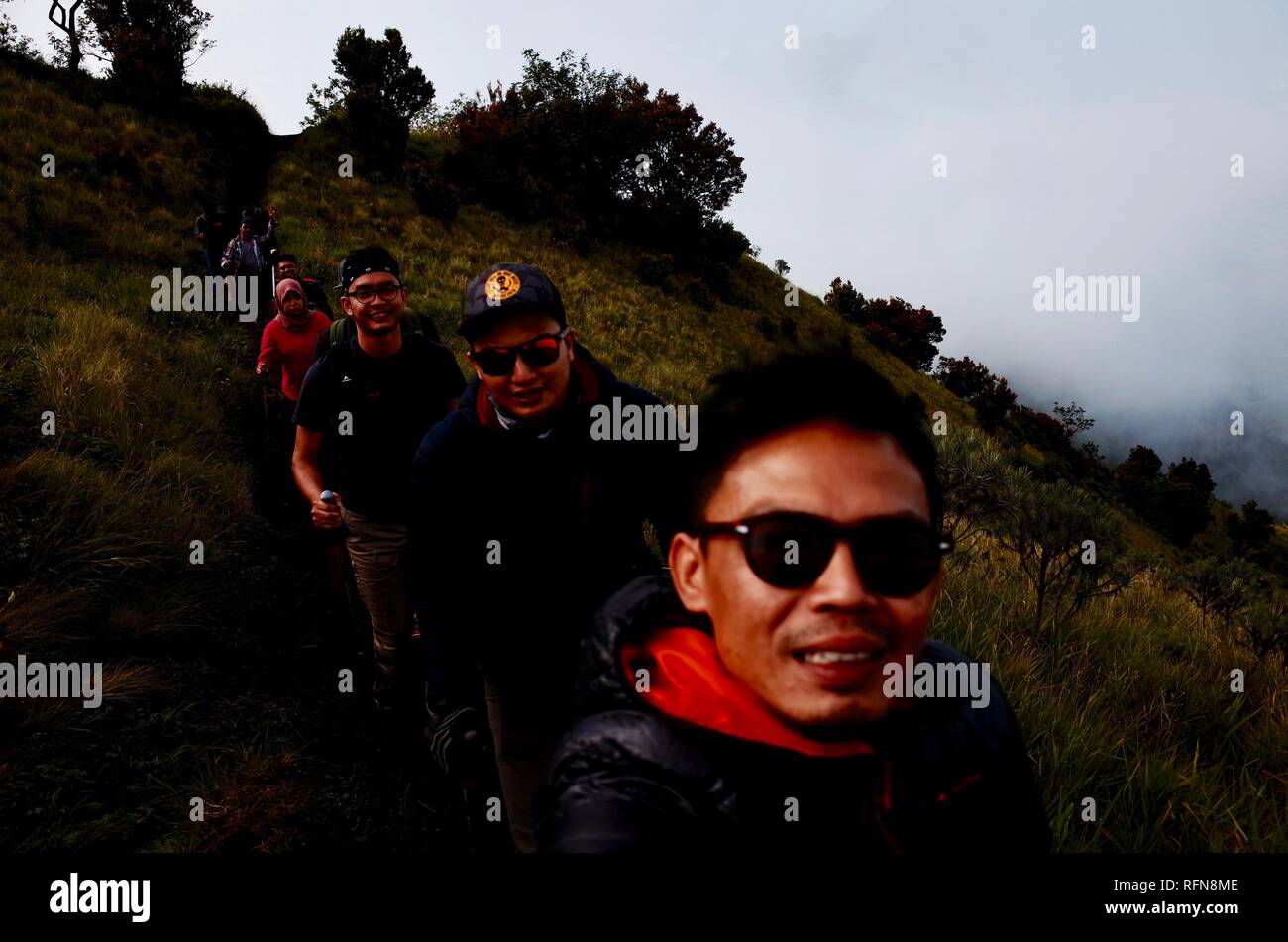 Ash cloud volcano mount merapi hi-res stock photography and images - Alamy