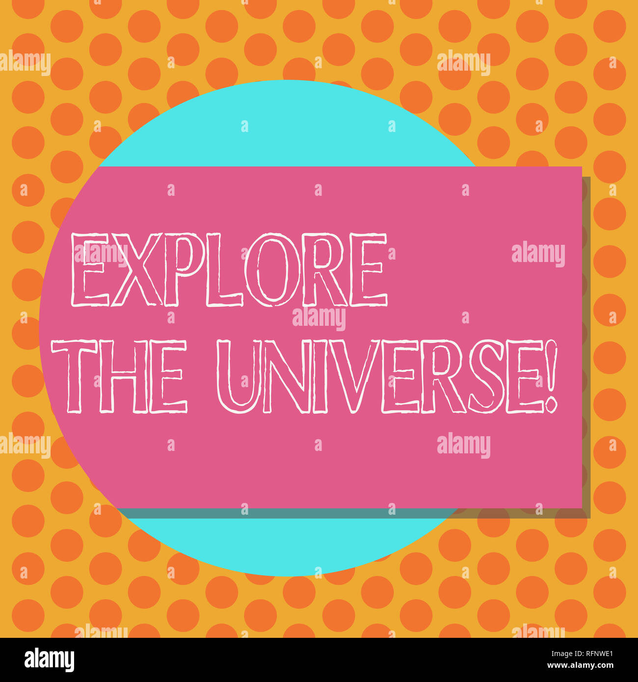 Writing note showing Explore The Universe. Business photo showcasing ...
