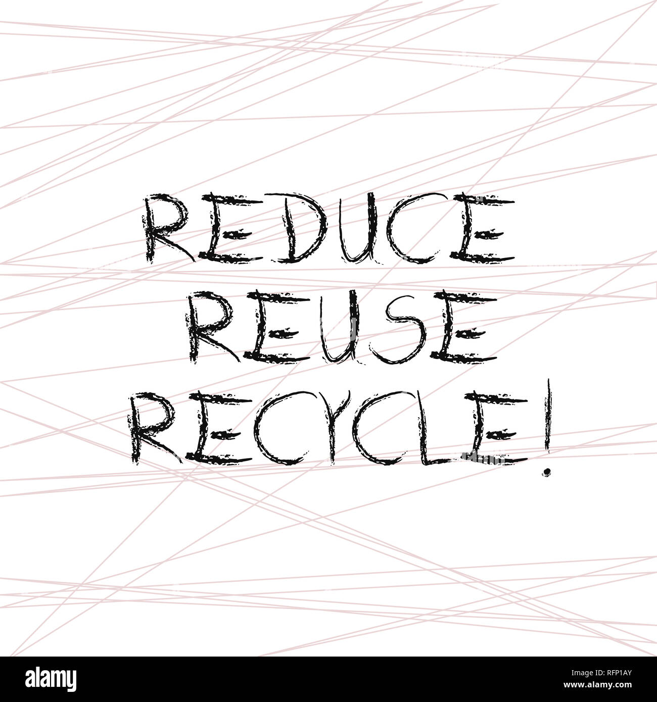 Writing note showing Reduce Reuse Recycle. Business photo showcasing ...