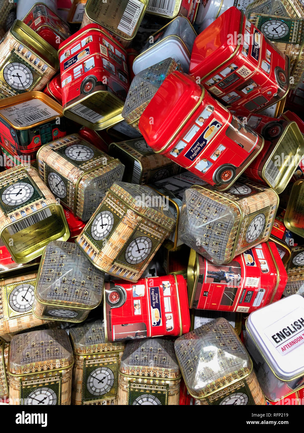 Tourist Memorabilia or Souvenirs of London Stock Photo Alamy