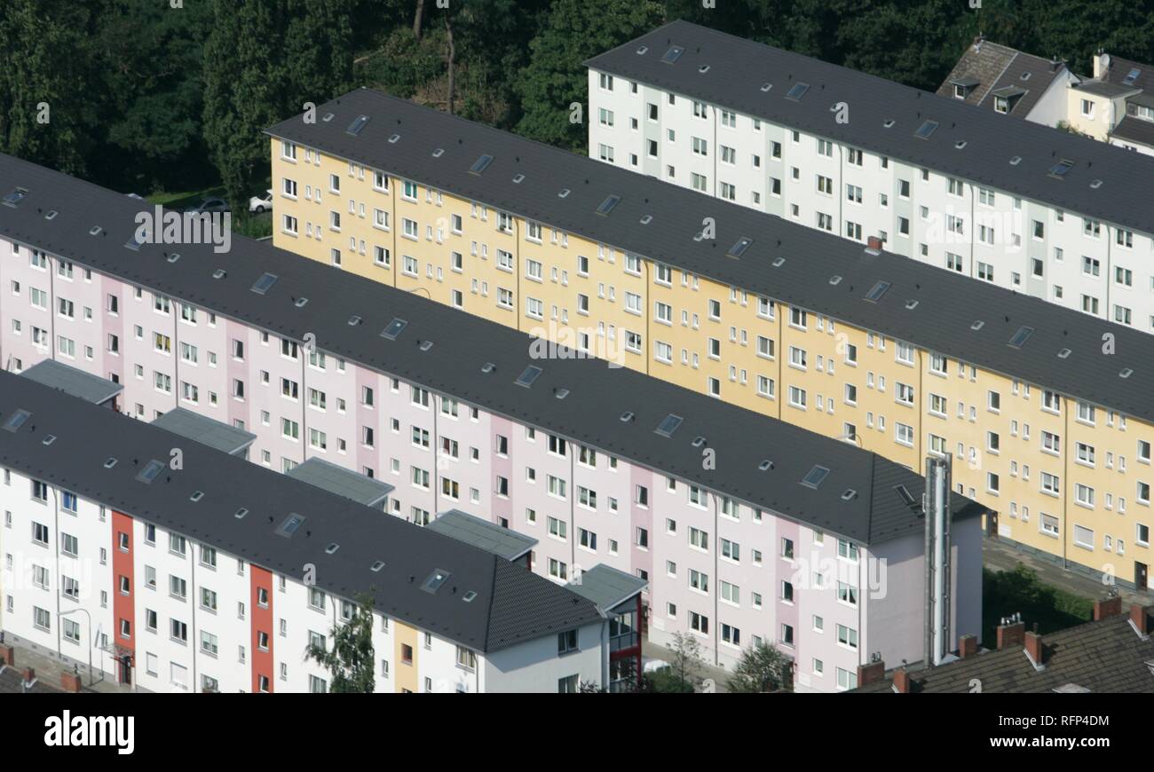 Housing estate, apartment buildings, Cologne, North RhineWestphalia