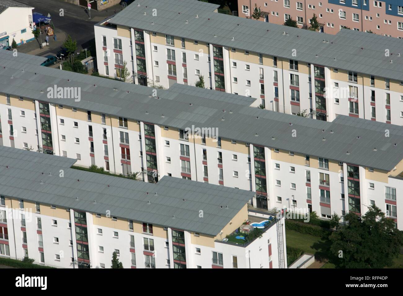 Housing estate, apartment buildings, Cologne, North RhineWestphalia