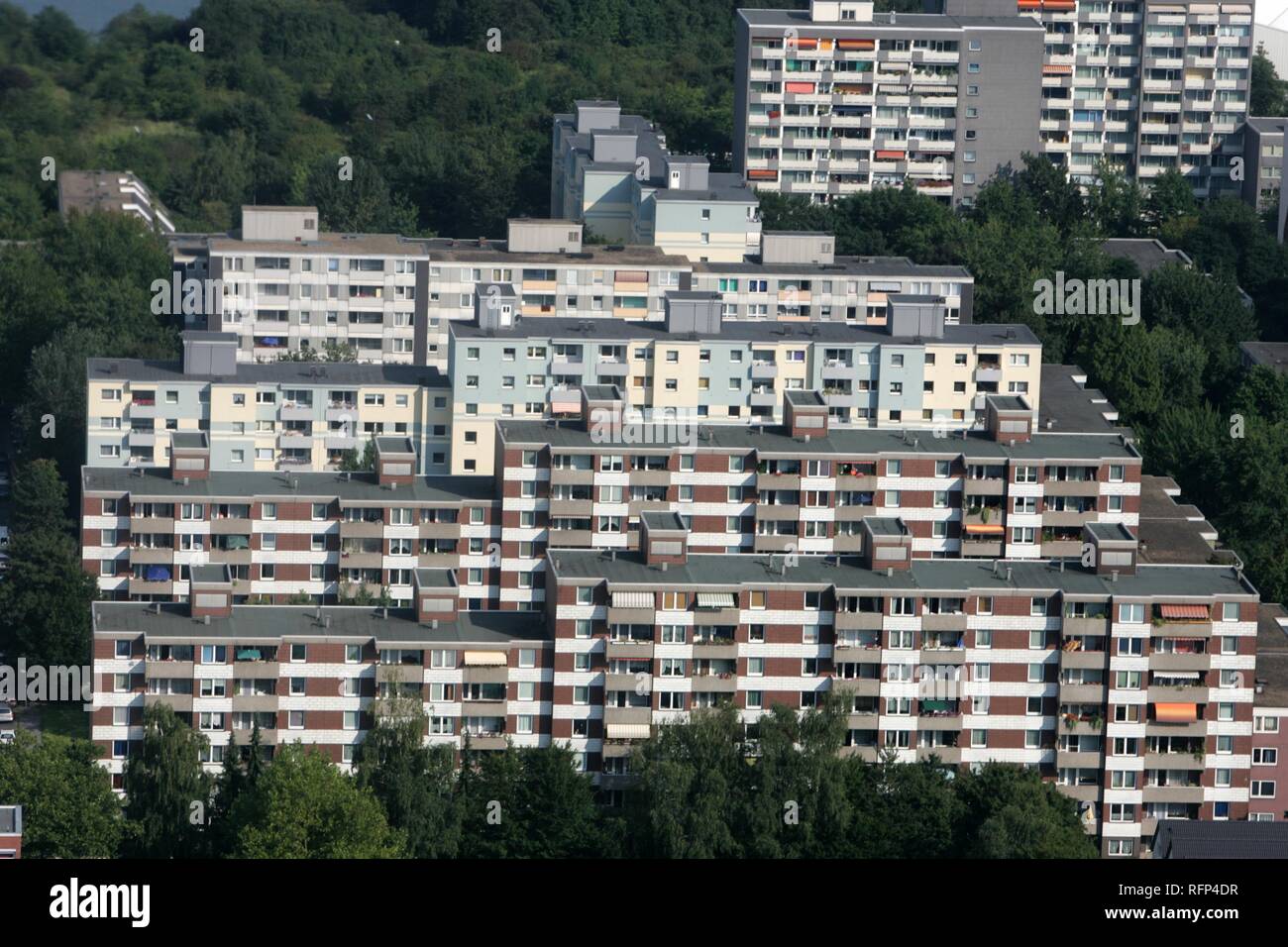 Housing estate, apartment buildings, Cologne, North RhineWestphalia
