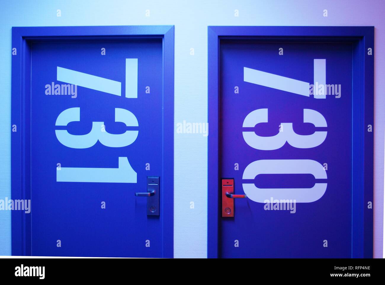 Room number labelling,