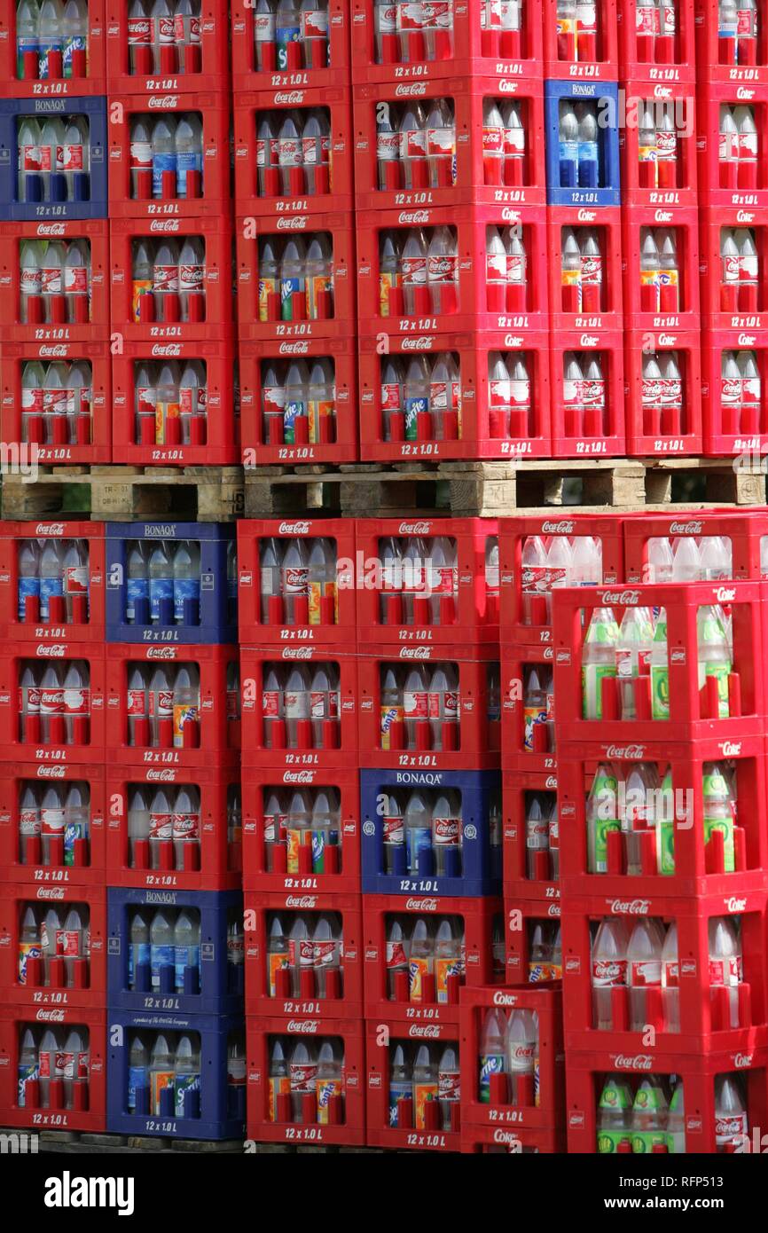 Empties, drinks cashandcarry, Cologne, Germany Stock Photo Alamy