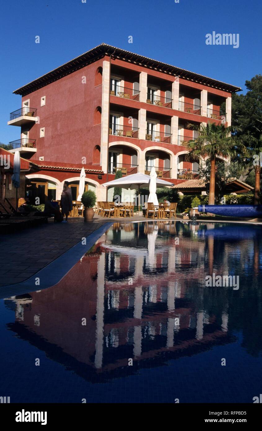 ESP, Spain, Balearic Islands, Mallorca: the Cala Sant Vincenc hotel in ...