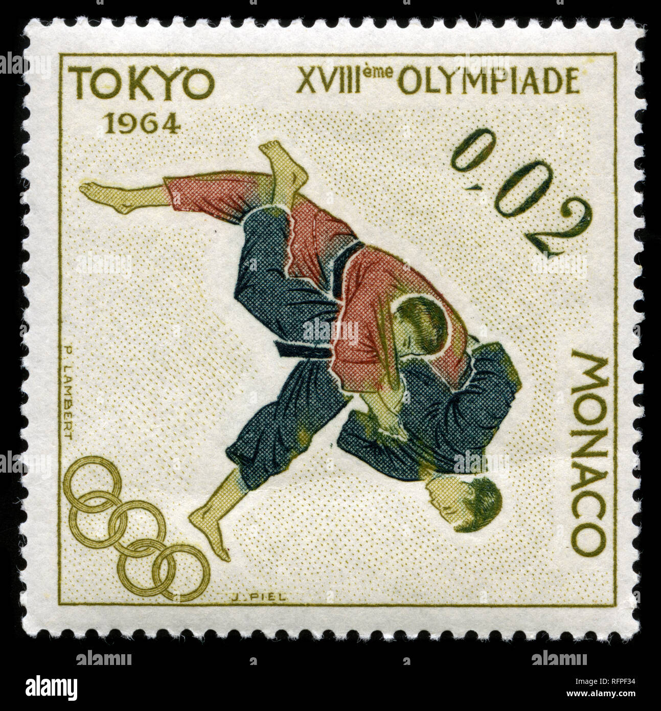 Olympic stamp, 1964 hires stock photography and images Alamy