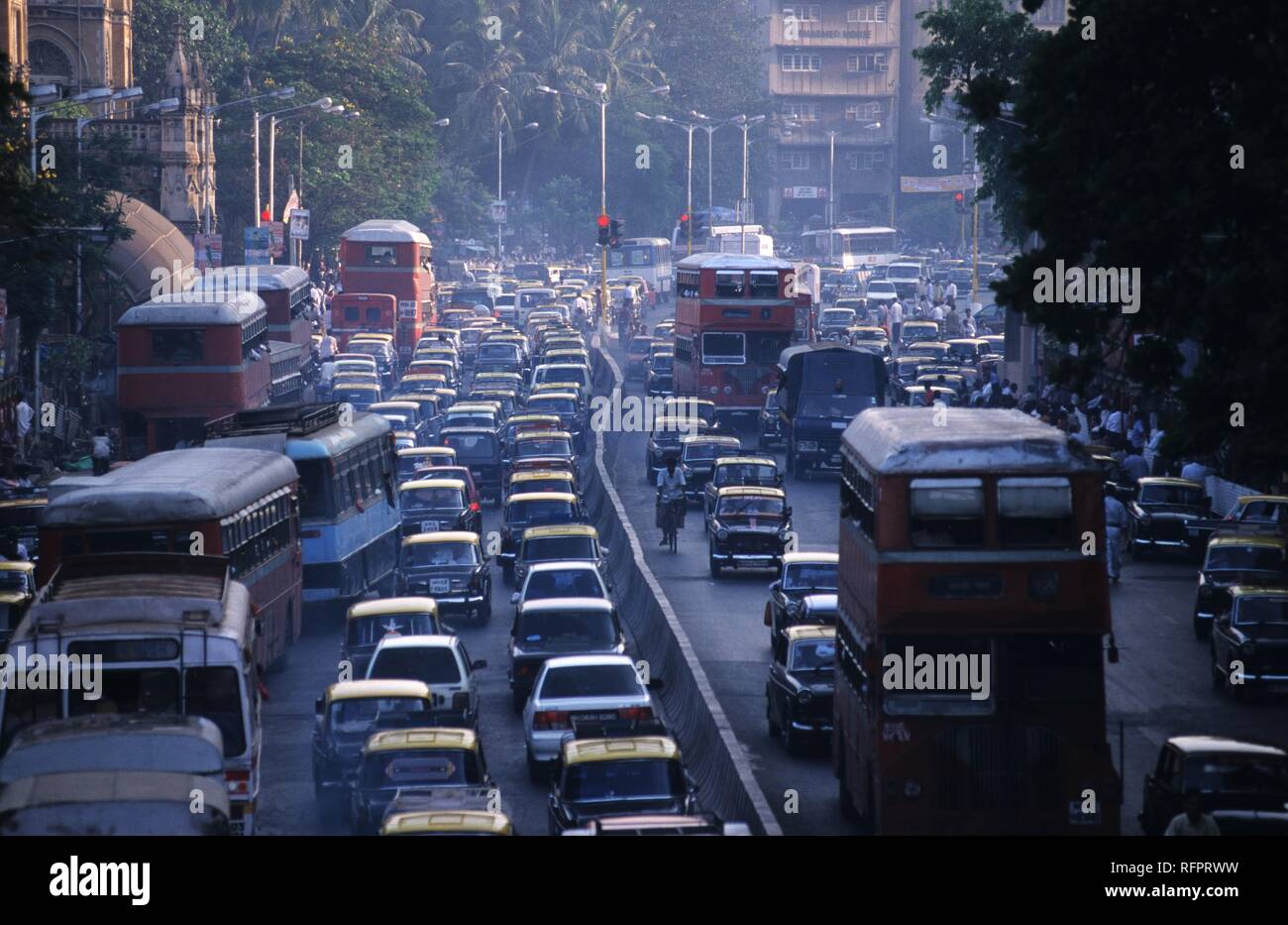Rushour, Mumbai, India Stock Photo
