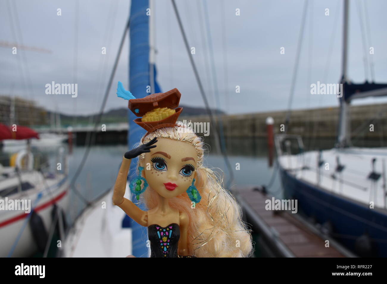 monster high goes to sea Stock Photo