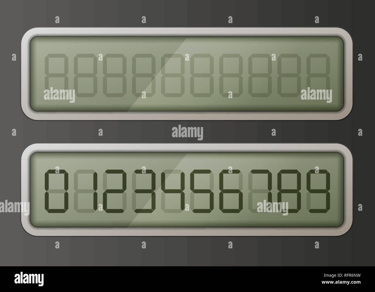 https://c8.alamy.com/comp/RFR6NW/set-of-retro-digital-electronic-numbers-on-green-display-RFR6NW.jpg