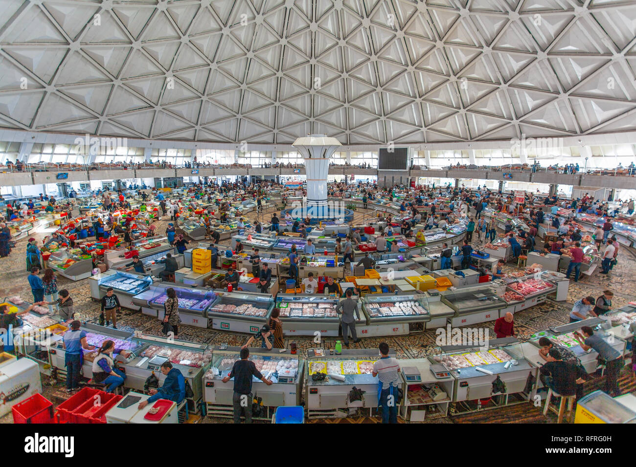 Chorsu Bazaar, Tashkent, Uzbekistan Stock Photo