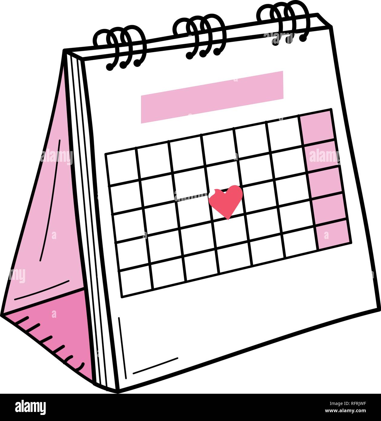 Calendar Cartoon Image