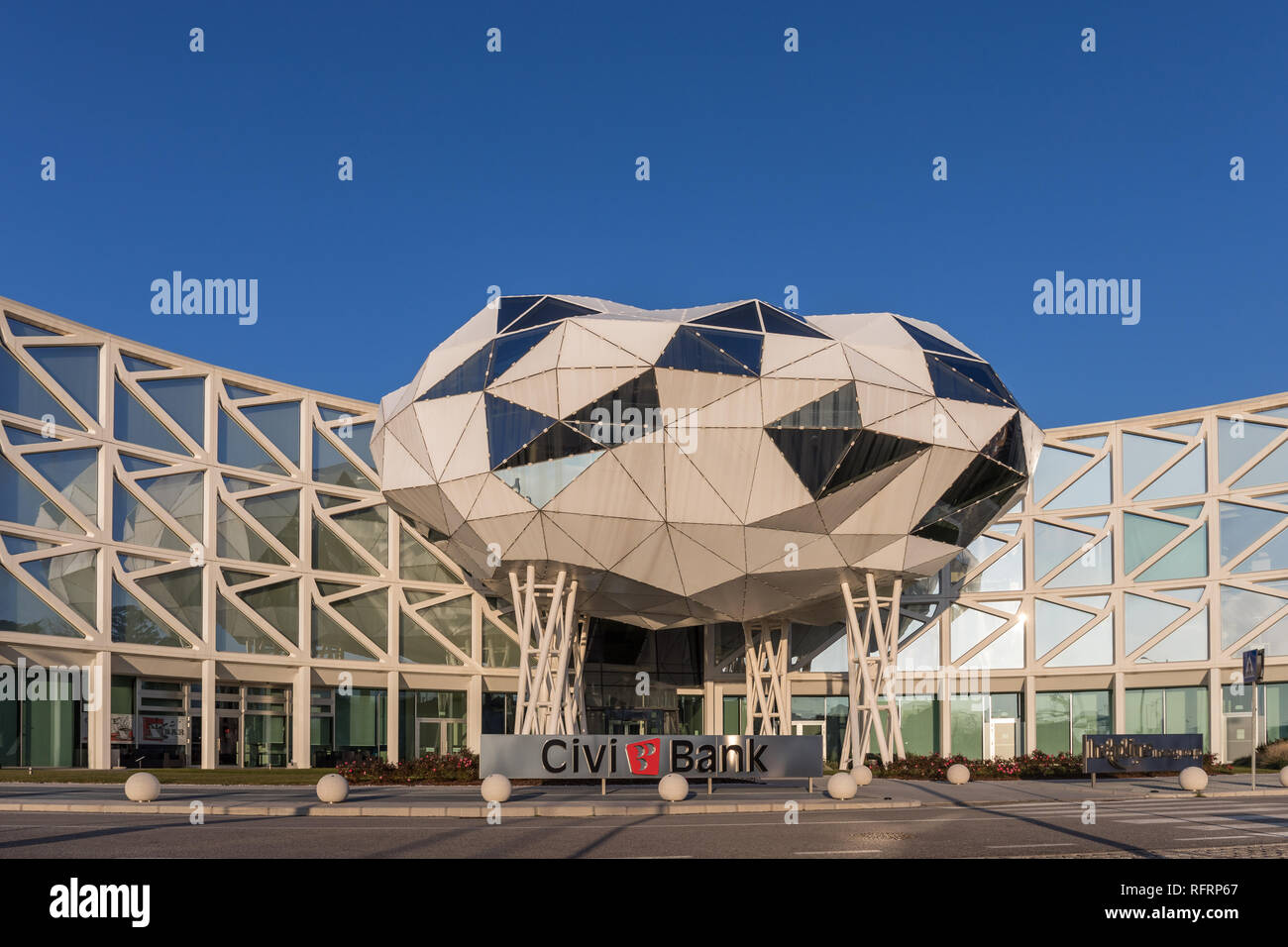 Civibank Ex Banca Popolare Di Cividale Building Cividale Del Friuli Italy Stock Photo Alamy