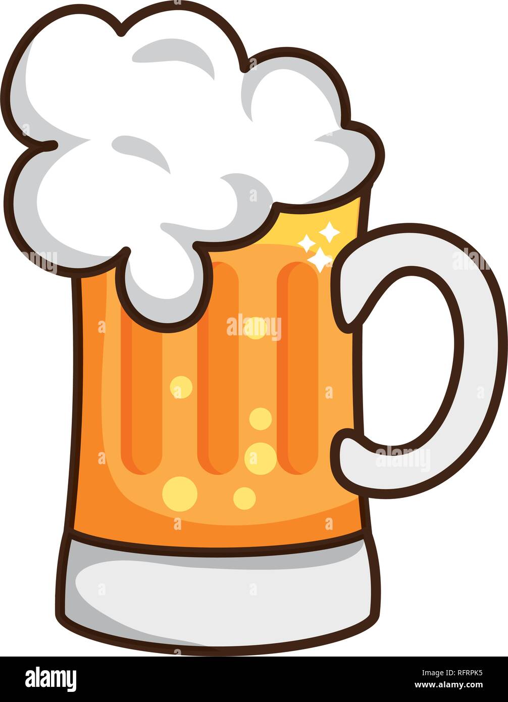 Cartoon Pint Of Beer High Resolution Stock Photography And Images Alamy