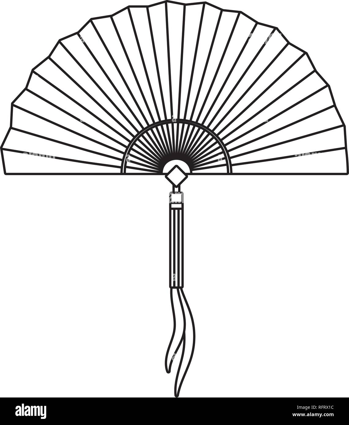 Handheld fan Stock Vector Images Alamy