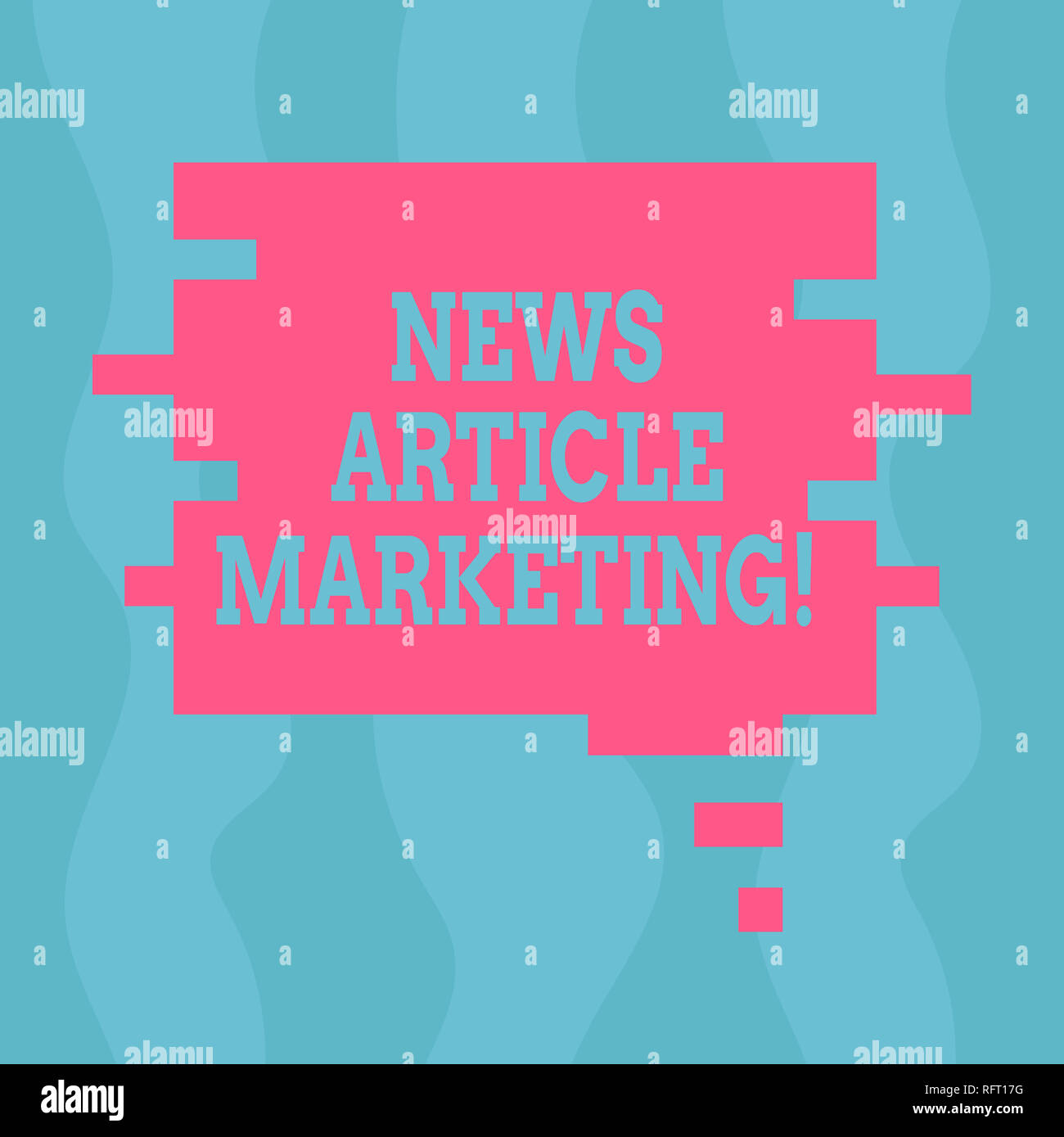 Conceptual hand writing showing News Article Marketing. Business photo text  Write and issue short articles to a range of outlets Speech Bubble in Puzz  Stock Photo - Alamy
