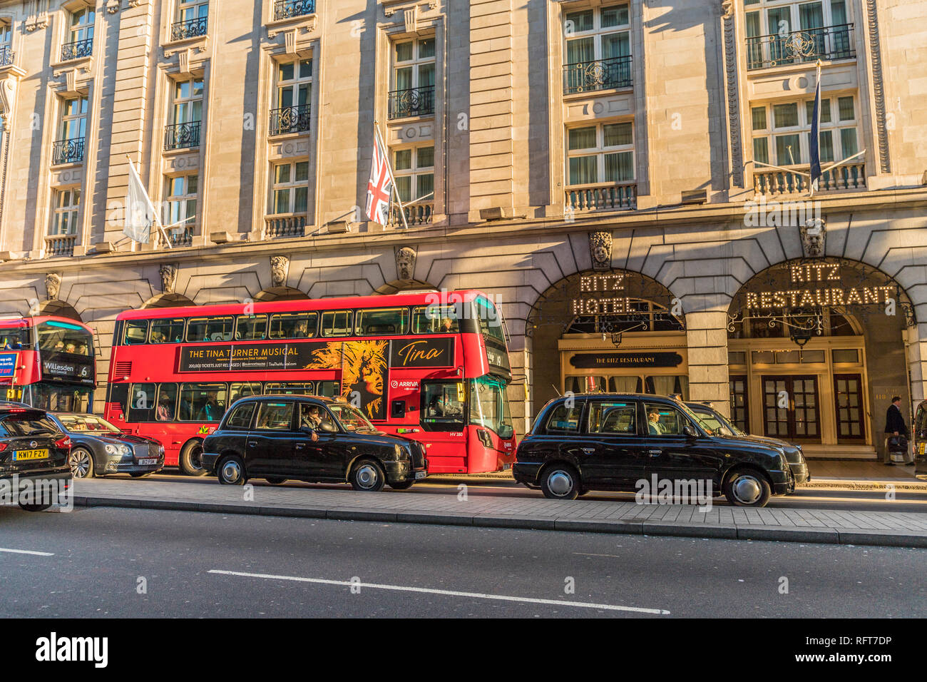 The Ritz Hotel in Piccadilly, London, England, United Kingdom, Europe Stock Photo