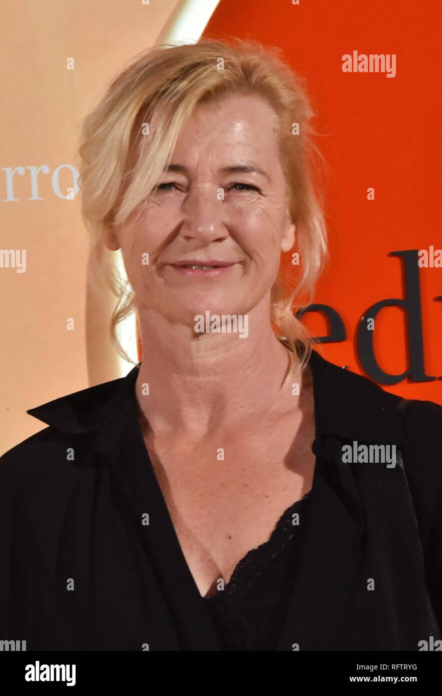 26/01/2019.- Photocall antes del desfile de Pedro del Hierro Foto Ana Duato Stock Photo