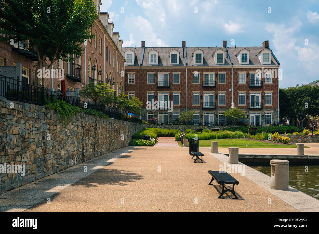Ford's Landing Park, in Alexandria, Virginia Stock Photo Alamy